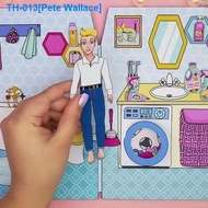 ✵┋❁ Change paper doll puzzle small house warm a DIY handmade semi-finished decompression game book