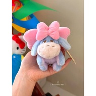 [Aria] Bow Plush Eeyore - Cute Decorative Donkey