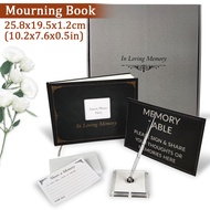 Signature Funeral Book Guest Book Funeral Reception Sign in Funeral Message Book Keepsake Album Anni
