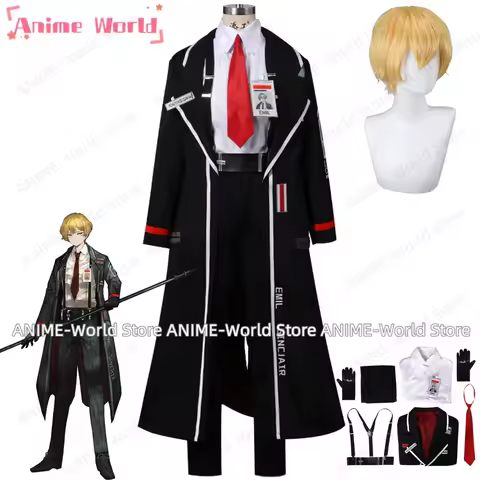 《Custom Size》Anime Limbus Company Sinclair Cosplay Costume Uniform Clothing Halloween Carnival Part