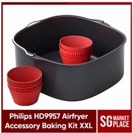 Philips HD9957 Airfryer Accessory Baking Kit XXL. Local SG Stock.