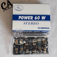 DRIVER POWER AMPLIFIER 60 WATT STEREO SCORPION