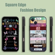 Casing For Realme GT Neo GT2 Master Neo2 3 2T 3T Taylor Swift aesthetic Album Lyrics Style TGH03 Phone Case Square Edge