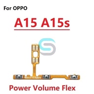 Power button flex For oppo A15 A15S ON OFF switch button