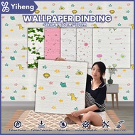 3D Bedroom Wall Wallpaper Brick Motif Foam Wallpaper Room Decoration Wall Stickers for Bedroom YH3