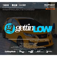 Tu-67 Ah67 Latest Reflective Premium Gettinlow Jdm Cutting Sticker