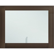 Global House TRUSTAND (ENZO) หน้าต่างอะลูมิเนียม บานกระทุ้ง EZ-A0805-A 80x50ซม. สีชา พร้อมมุ้ง รับปร