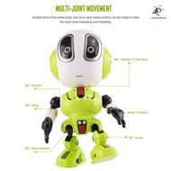 Smart Talking Robot LED Light Intelligent Recording Alloy Robot Electronic Doll Toy