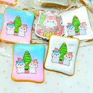 《 Popularboxes 》Mini Poli Toast Christmas Edition Squishy