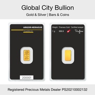 Argor-Heraeus 1 gram Gold Bar - Classic Design