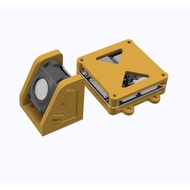 Dji o4 Lite Custom mount for RC plane 3d print TPU