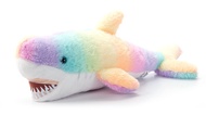 The Petting Zoo Shark Stuffed Animal Plushie, Ombrez Shark Animals, Rainbow Shark Plush Toy 13 inche