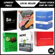 Conversation Card Games So Deep Love Language Ice-Breaker More Or Less Awkward Turtle We're Not Real