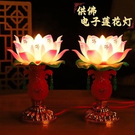New lotus lamp 2026 for Buddha lamp, colorful hous New Style lotus Lamp 2026 for Buddha Lamp colorfu