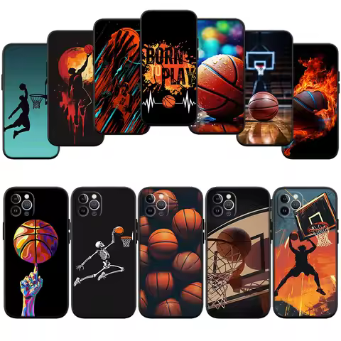BH8 Basketball Art Shoot Phone Case for OPPO A40 A60 A80 A15 A16 A16K A12 A17 A17K A54 A54S A53 A53S