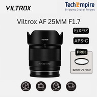 LENS VILTROX 25MM F1.7 (Z MOUNT) FOR NIKON / (E MOUNT) FOR SONY