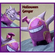 Pokemon Gengar Costume Halloween Papercraft