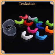 TONFASHION Mouth Guard, Professional 7 Colors Teeth Protection,  Silicone Boxing Gum Shield Adult Ki