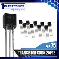 1Electronics 25pcs Transistor C1815