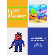 Plant Vs Brainrot in WARDENELLI BRICKATONI | PC games