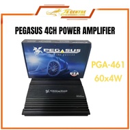 Pegasus 4 Channel Amplifier 60x4W  PGA-461 Class AB Car Amp