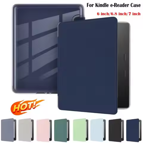 10/11th Generation 6-6.8 inch e-Reader Case Acrylic Auto Sleep/Wake M2L3EK C2V2L3 Folio Cover for Ki