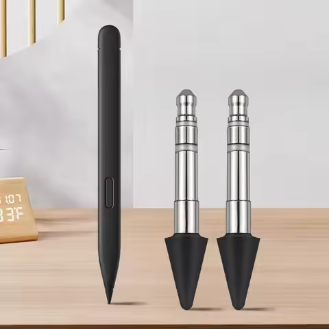 2Pcs Replacement Tips 4096 Levels Pressure Pencil Nibs for Surface Laptop Studio/Surface Duo 2 Table