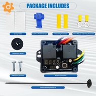 [utruiut0k] Digital Radiator Fan Controller Spare Parts Replacement Adjustable Temperature 104F to 2