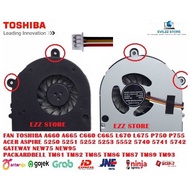 TOSHIBA SATELLITE C660 DC FAN2800091S0 MF60120V1-B100-G99 MF60090V1-B010-G99 KSB06105HA 3 CABLES