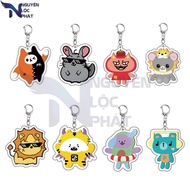 Sandwich CP GMM Q-Version Phuwin Jaidee Acrylic Keychain Backpack Decoration Gift