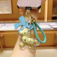 Zhoujia Get Rich Immediately Rich Rich Bow Keychain Bag Pendant Chinese Style Creative Gift 2025.11.