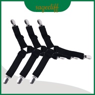 X 4 Innovative Triangle Suspender Holder Bed Mattress Sheet Straps Grippers Fasteners For Bedding So