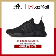 【48H Ship】Adidas originals NMD R1 Black for men and women Sports shoes, shoes Casual and comfortable sneakers