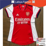 Arsenal Women Jersey Home Red 2021 Women Football Jersi Ready Stock Soccer Jersey Ladies Sports Shir