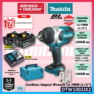 Makita DTW1002JX2 / DTW1002JX3 / DTW1002JX4 / DTW1002RFJ / DTW1002ZX2 18V Cordless Impact Wrench 12.