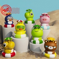 Flying Rocket Launcher Sprinkler Rotating Spray Kids Toy Lawn Game Water Playing Playing Garden I9d0