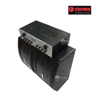 ◆✽2021 Crown BFA-826 2600W PMPO Karaoke Amplifier with Baffle Speaker