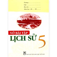 Book - Grade 5 History exercise book with 5 2B wooden pencils