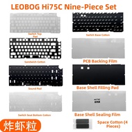 LEOBOG Hi75C Mechanical Keyboard Customizable Sound Package PORON Heart Cotton Bottom Cotton Positio