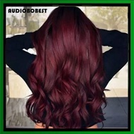 Wine Red Permanent Hair Color Set - 7.45 Bhappy