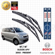 Bosch Advantage Wiper Blade Set for Suzuki Apv 2005 - Present (18 Inches/18 Inches)