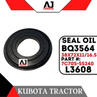 Seal Oil BQ3564 L3608 Kubota Tractor Part : 7C705-55240