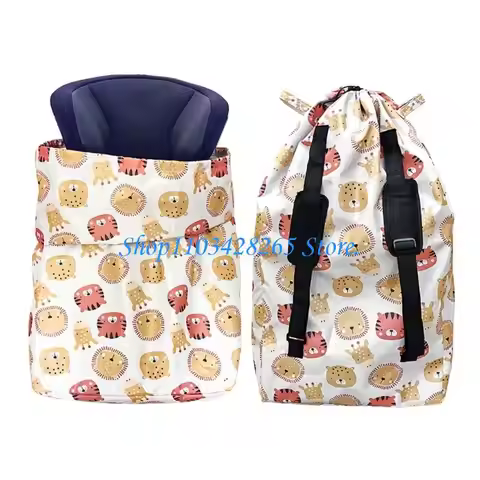 Splashproof Infant Car Baby Carriers Bag Adjustable Shoulder Strap Large Capacity Storage Backpack T