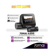 70mai Dashcam A200 Dual Channel 1080P Full HD+ HDR 24H Parking Surveillance & Apps Control 70mai A20