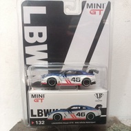 Mini GT/132 LB-Works Nissan GT-R R35 Type 1, Rear Wing ver 1, 46 Infinite Motorsport - Free Protecto