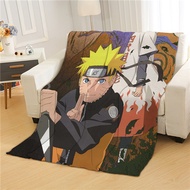 Anime Hokage Fleece Blanket Mat Bath Towel Nap Travel Home Sleep Bedroom Picnic Blanket Child Kids G