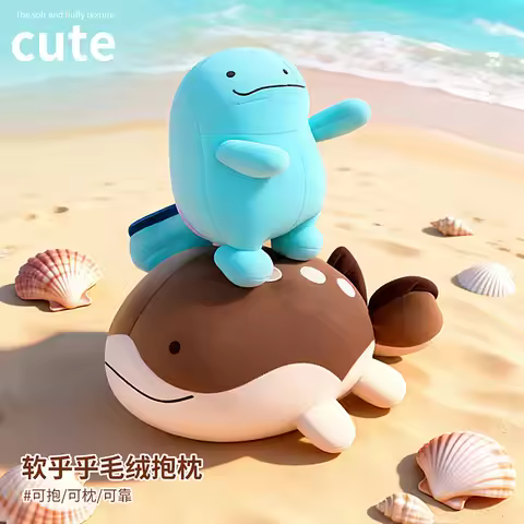 Pikachu Peluche Pokemon Quagsire Clodsire Spheal Plush Toys Gengar Anime Plushie Dolls Kawaii Soft P