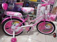 sepeda mini anak perempuan atlantis 18 kuda pony usia 5-8 tahun