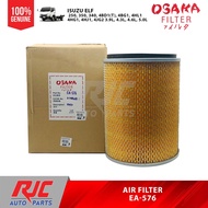 Osaka A ir Filter Isuzu Elf 250 350 340 4BD1(T) 4BG1 4HL1 4HG1 4HJ1 4JG2 3.9L 4.3L 4.6L 5 Ea-576 1pc