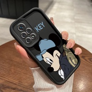 Casing HP Xiaomi Redmi Note 11 Redmi Note 11s Redmi Note 11 Pro 5G Case Phone Case Cartoon Couple HP Mickey And Minnie With Softcase anti drop Silicone Casing